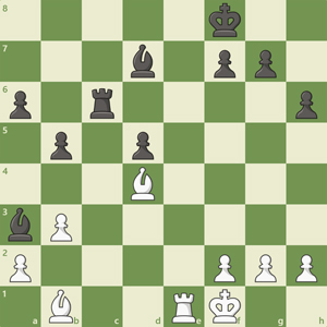 5k2/3b1pp1/p1r4p/1p1p4/3B4/bP6/P4PPP/1B2RK2 b - - 0 1