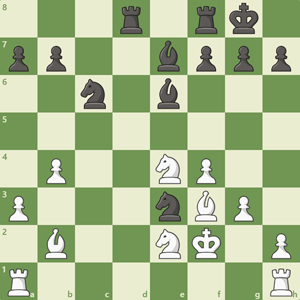 3r1rk1/pp2bppp/2n1b3/8/1P2NP2/P3nBP1/1B2NK1P/R6R b - - 1 16